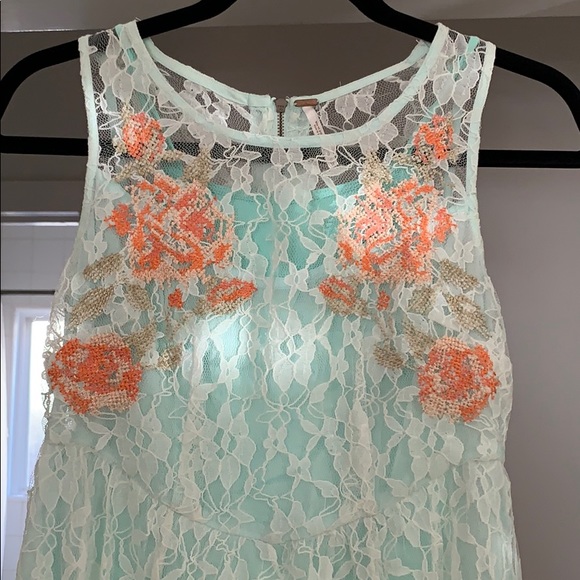 Free People Bohemian Lace Dress - Picture 2 of 6
